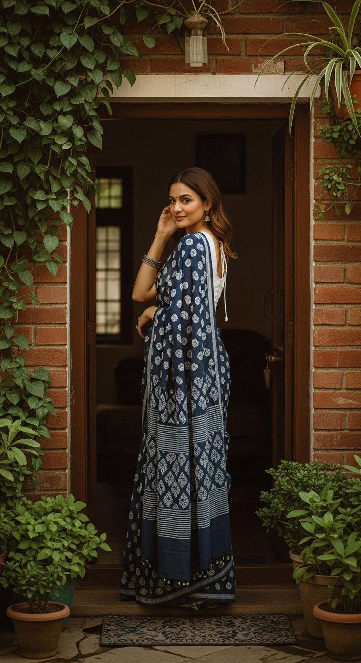 Fabulous Mul cotton saree
